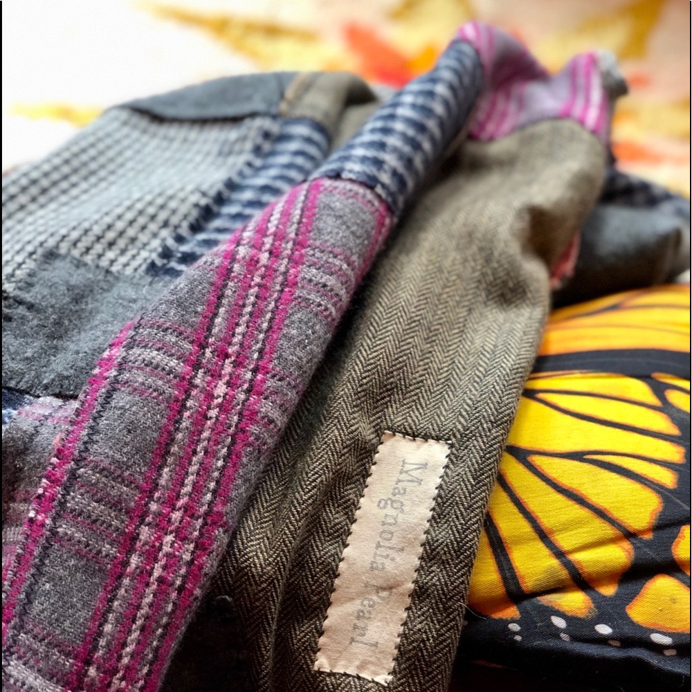 Magnolia Pearl patchwork wool Symphony jacket